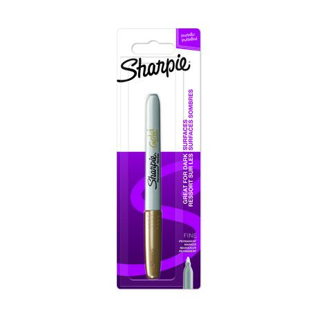 SHARPIE Metallic Permanent Marker Gold Buy Online in Zimbabwe thedailysale.shop