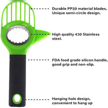 Load image into Gallery viewer, Hubbe - 3-in-1 Avocado Slicer &amp; Multifunctional Fruit Cutting Device
