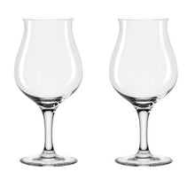 Load image into Gallery viewer, Leonardo Beer Glass Tulip Shape Taverna Teqton Glass 330ml - Set of 2
