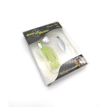 Load image into Gallery viewer, Bass Hunter 3/8oz Fishing Spinner Bait - White Chartreuse
