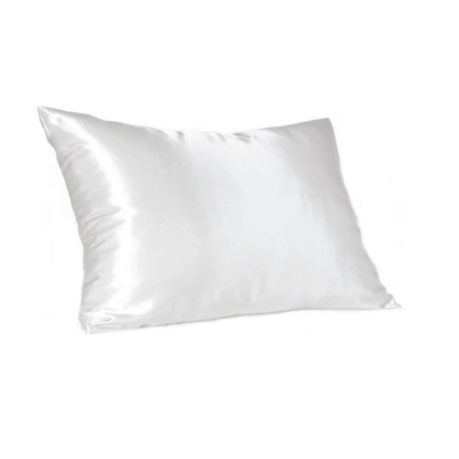 Dear Deer White Satin Pillowcase - King Size