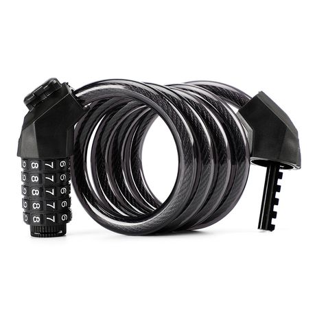 Cyclingbox - 5 Digit Code Cable Lock - Black Buy Online in Zimbabwe thedailysale.shop