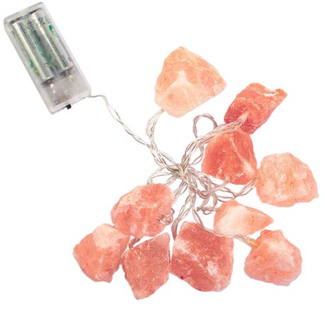 Himalayan Salt Rock Fairy Lights 1.5m - Battery Operated - Warm White Buy Online in Zimbabwe thedailysale.shop