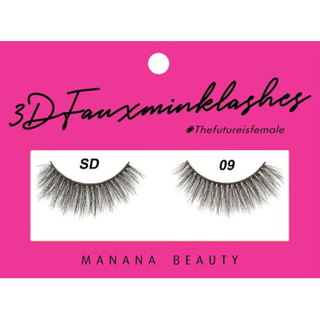 Manana 3D Faux Mink Lashes - Leah Buy Online in Zimbabwe thedailysale.shop