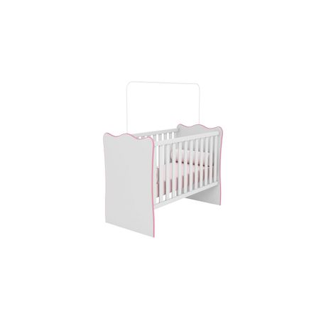 Linx Baby Crib Doce Sonho - White & Pink