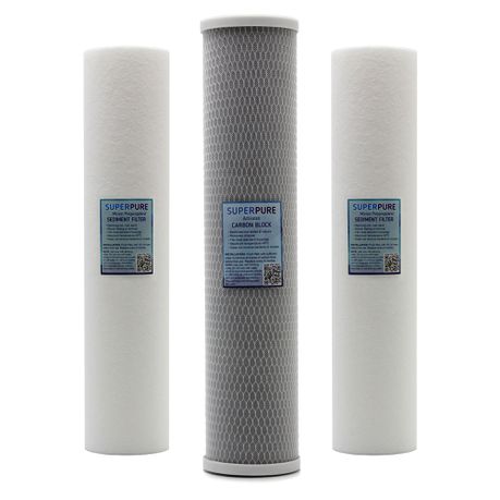 SUPERPURE Replacement Big Blue Filter - Basic (Set of 3) Buy Online in Zimbabwe thedailysale.shop