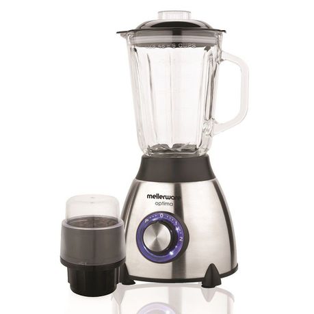 Mellerware - Optima Stainless Steel Blender With Coffee Grinder Buy Online in Zimbabwe thedailysale.shop