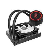 Load image into Gallery viewer, DeepCool Gammaxx L120T Red LED Liquid CPU Cooler-Black
