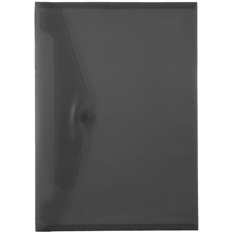 Butterfly Carry Folders Pvc 160 Micron - A4 - Black (Pack Of 5)