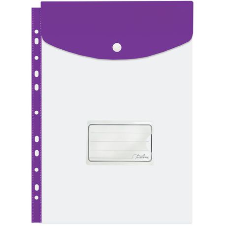 Treeline Filing Carry Folder A4 Electric Purple- Pack of 5 Buy Online in Zimbabwe thedailysale.shop