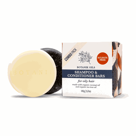 Botanik Oils Shampoo & Conditioner Bar Set for Oily Hair Buy Online in Zimbabwe thedailysale.shop