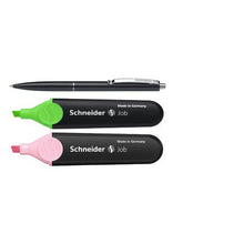 Load image into Gallery viewer, A5 Neon Journal Set Green + Free Schneider K15 Pen
