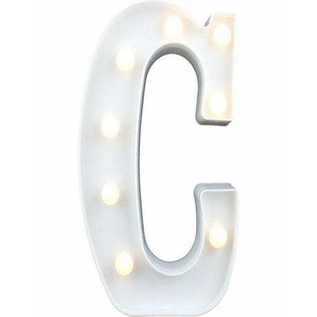 LED Lights Letter -C Buy Online in Zimbabwe thedailysale.shop