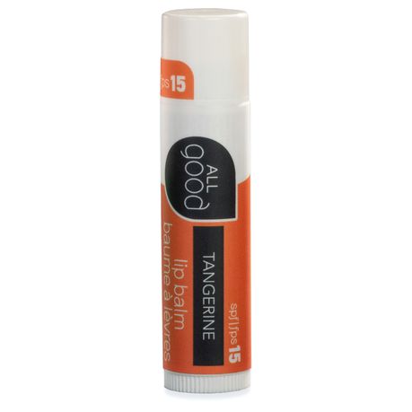 All Good Tangerine SPF 15 Lip Balm Buy Online in Zimbabwe thedailysale.shop