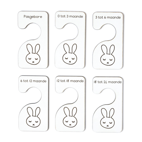 Nectar and Ink - Baby Closet Dividers - Bunny - Afrikaans Buy Online in Zimbabwe thedailysale.shop