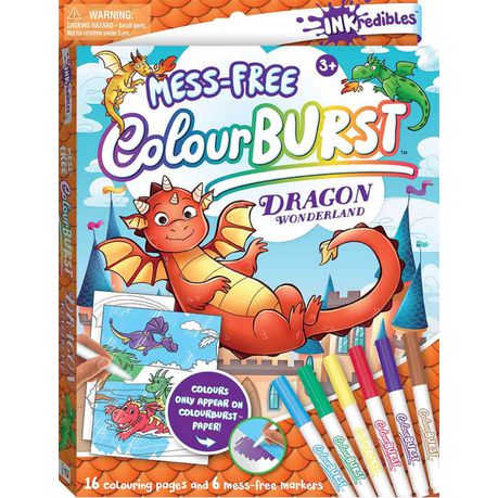 Inkredibles: Colour Burst Dragon Wonderland Buy Online in Zimbabwe thedailysale.shop