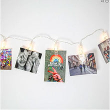 Load image into Gallery viewer, 40 LED Battery - Operated Photo Clip String Lights
