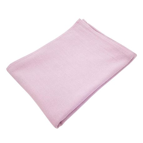 Ruby Melon Receiving Blanket - Dusty Pink