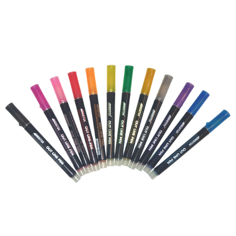 Magic Outline Marker Pens