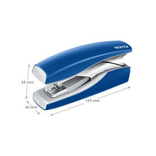 Load image into Gallery viewer, Leitz: NeXXt Softpress 60% Less Effort Flat Clinch Stapler - Blue
