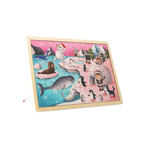 Nuovo Wooden Arctic Exploration Puzzle