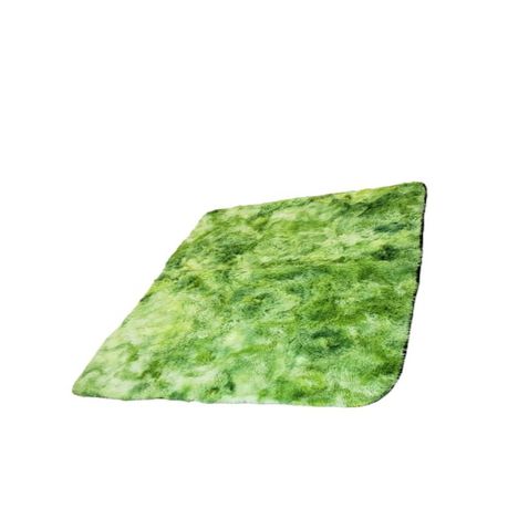 Luminous Green Shaded Shaggy Rug/Carpet Buy Online in Zimbabwe thedailysale.shop