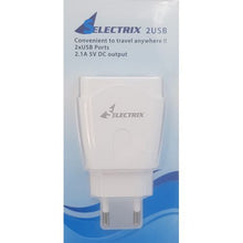 Load image into Gallery viewer, 2 PACK: Selectrix USB charger 2.1A 5v DC output
