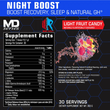 Load image into Gallery viewer, BCAA Night Boost Recovery, Sleep &amp; Gh Boost (303g)
