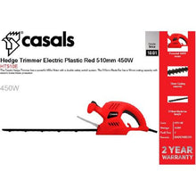 Load image into Gallery viewer, Casals - 510mm Blade Bar Hedge Trimmer - 450W
