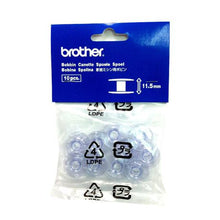 Load image into Gallery viewer, Brother 11.5mm Plastic Bobbins (10pcs)
