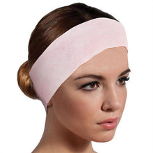 Load image into Gallery viewer, Wig/Extension Clips Black - Pack of 48 &amp; Pink Cotton Disposable Headband
