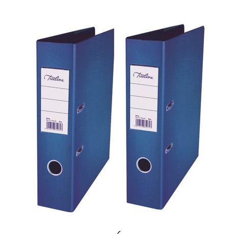 Treeline Blue PP Lever Arch File - Pack of 2 Buy Online in Zimbabwe thedailysale.shop