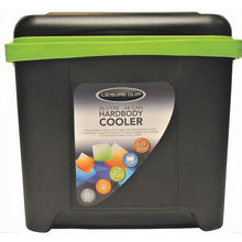 Load image into Gallery viewer, Leisure-Quip 26L Cooler Box - Black &amp; Green
