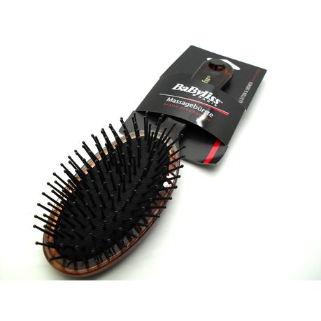 BaByliss Plastic Vintage Effect Bristle Massage Hair Brush Buy Online in Zimbabwe thedailysale.shop