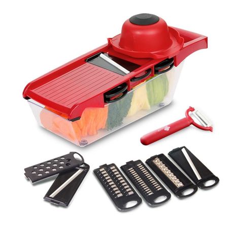 Kitchen Vegetable Slicer 10 in 1 Buy Online in Zimbabwe thedailysale.shop