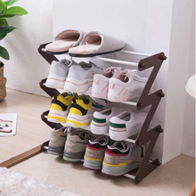 Load image into Gallery viewer, Z-Shaped Shoe Rack YH8802-4
