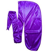 Load image into Gallery viewer, Durag Kings - Durag - Purple - Genuine Silk
