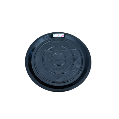 Round Platter Serving Dish 43cm - Black Buy Online in Zimbabwe thedailysale.shop