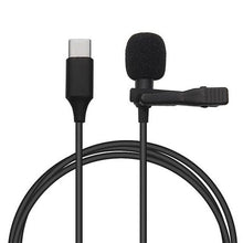 Load image into Gallery viewer, xTek 1.5m Mini Lavalier Microphone for Type-C
