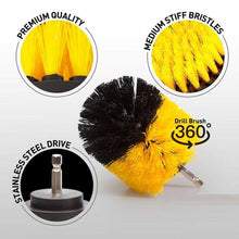 Load image into Gallery viewer, Maisonware Drill Powered Scrubbing and Cleaning Brushes – 4 Pack
