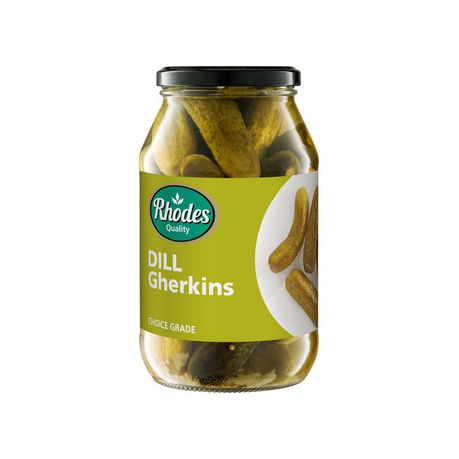 Rhodes - Gherkins In Dill 6x780g Buy Online in Zimbabwe thedailysale.shop