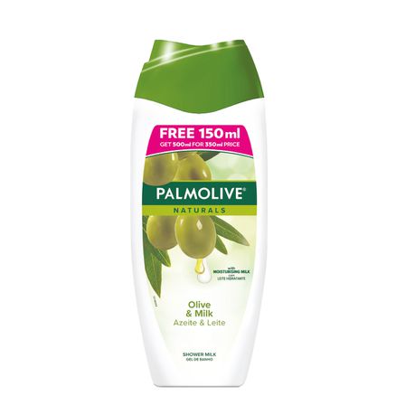 Palmolive Naturals Milk & Olive Shower Gel - Body Wash - 500ml Buy Online in Zimbabwe thedailysale.shop