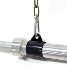 Load image into Gallery viewer, T-Bar Barbell Eyelet Attachment for 2 inch Olympic Bar with Chain
