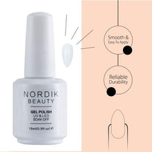 Load image into Gallery viewer, Nordik Beauty Gel Nail Polish - Head In The Clouds (15ml)
