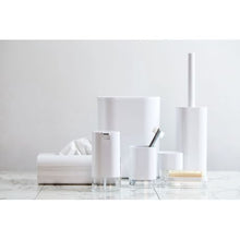 Load image into Gallery viewer, Wenko - Toilet Brush - Oria Range - White &amp; Clear
