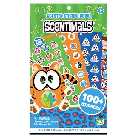 Scentimals Stationery 200+ Scented Sticker Book Buy Online in Zimbabwe thedailysale.shop