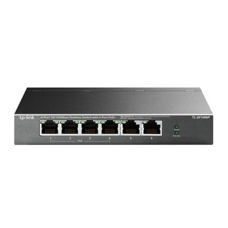 TL-SF1006P 6-Port 10/100Mbps Desktop Switch with 4-Port PoE+ Buy Online in Zimbabwe thedailysale.shop