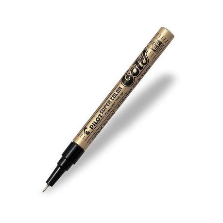 Pilot Super Colour Extra Fine Paint Marker - Gold