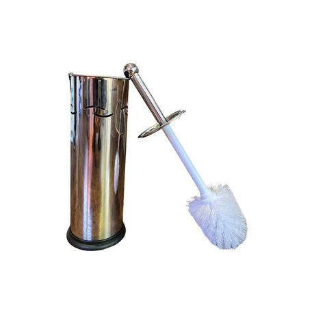 Toilet Brush and Holder - Stainless Steel Buy Online in Zimbabwe thedailysale.shop