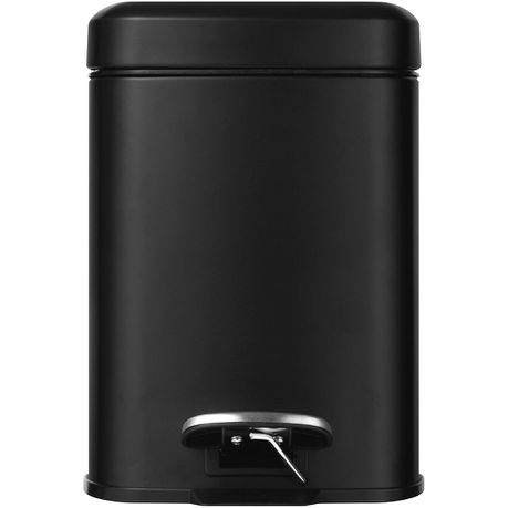 Legend Square Soft Close 6lt Bin Black Buy Online in Zimbabwe thedailysale.shop